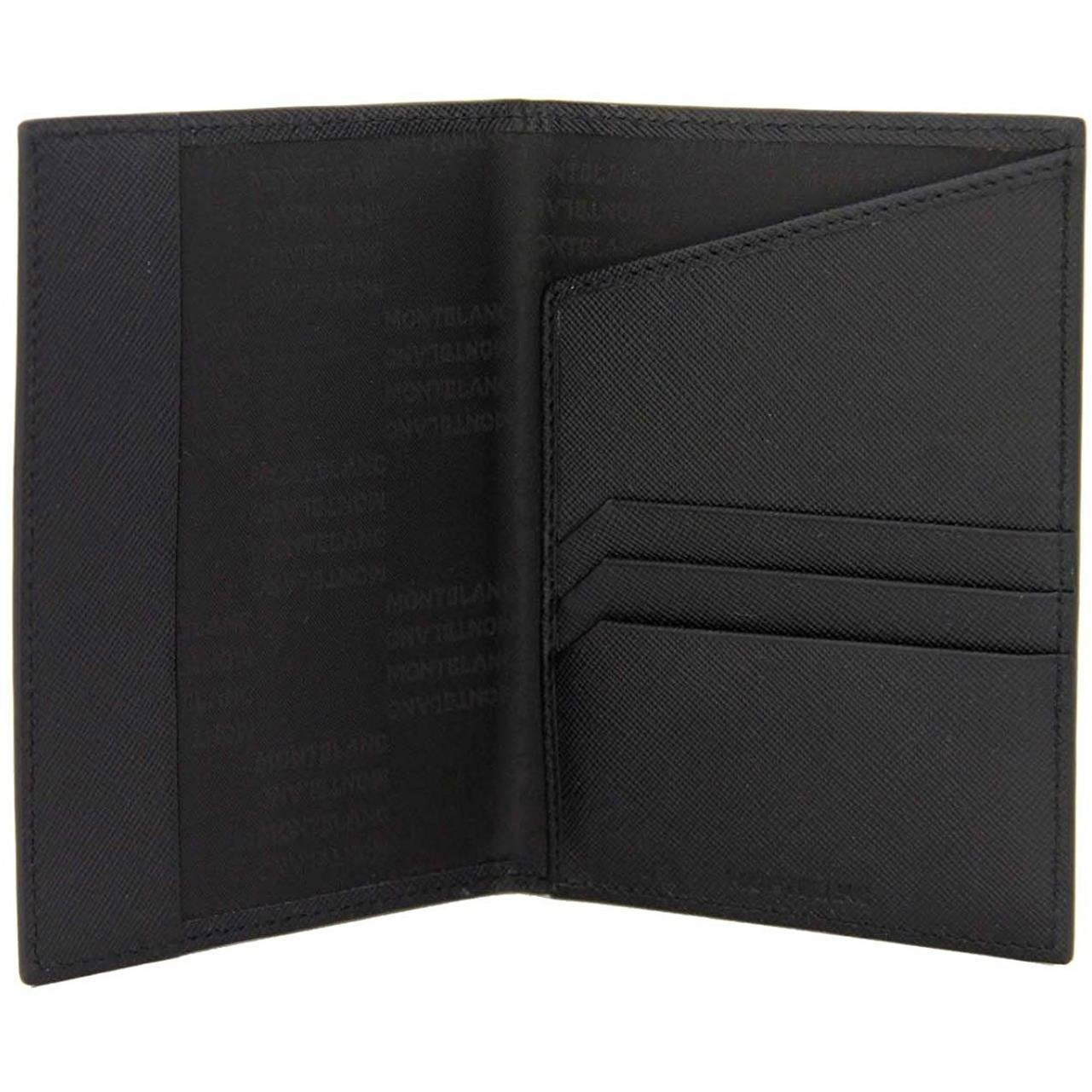 Montblanc custodia per passaporto Montblanc Sartorial nero 113232