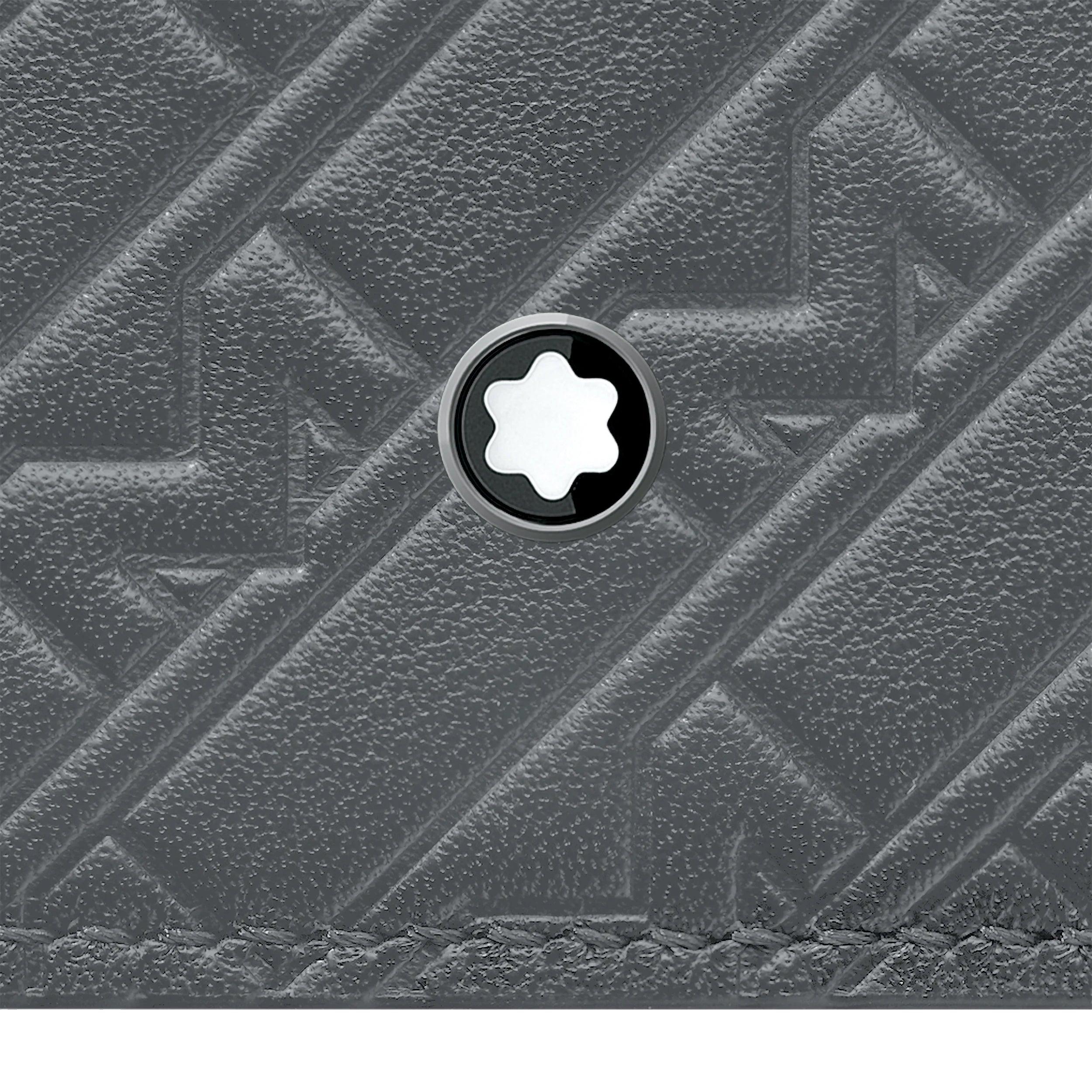 Montblanc custodia porta carte 6 scomparti M_Gram 4810 grigio 131849