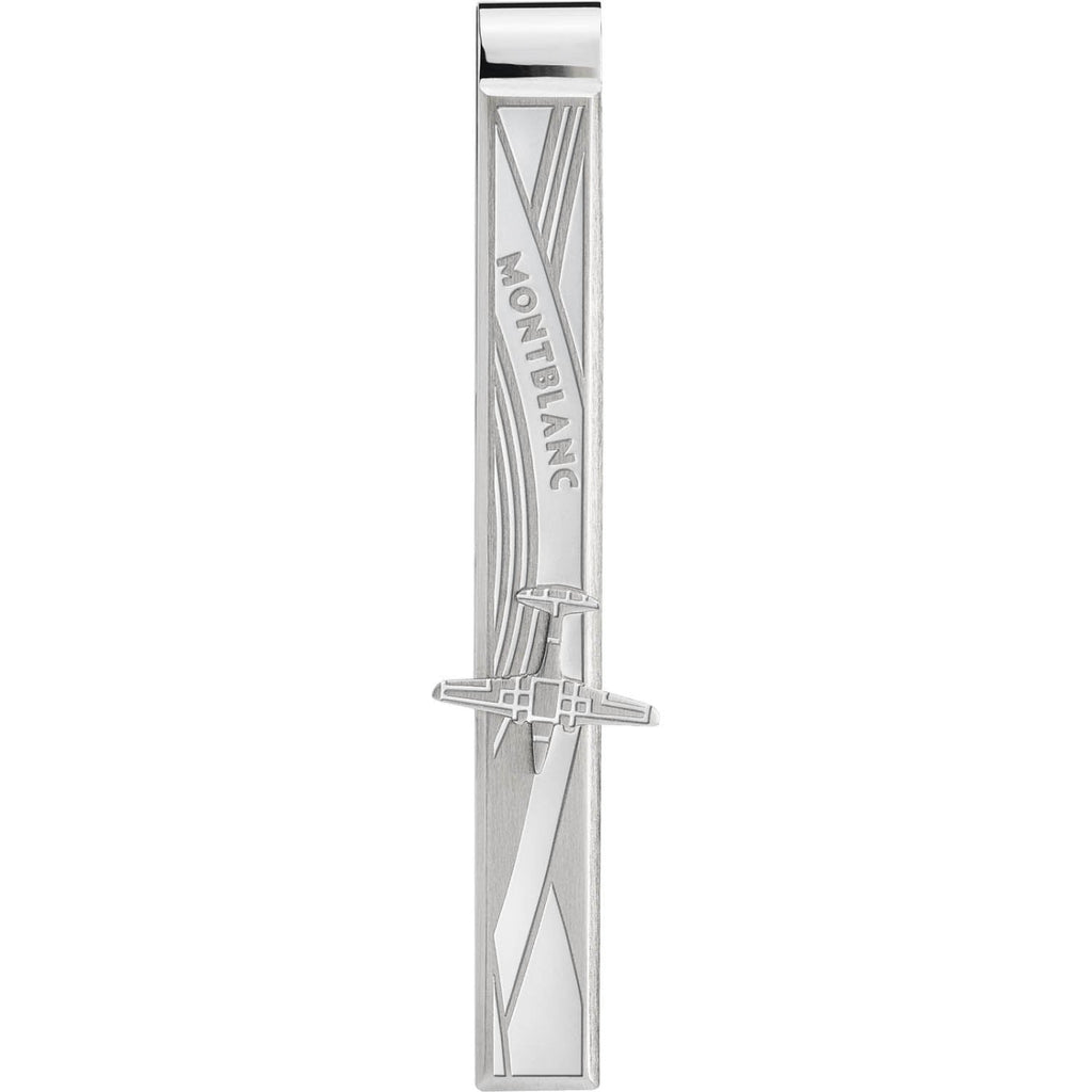 Montblanc fermacravatta Le Petit Prince and Aviator acciaio 123797