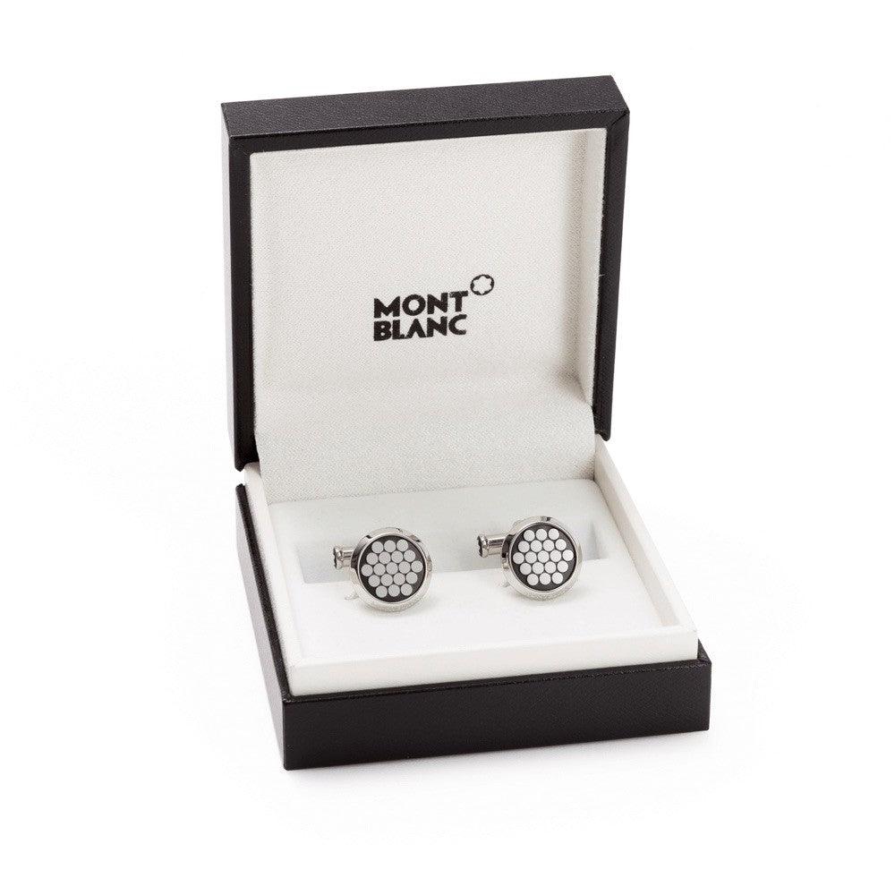 Montblanc gemelli Urban Spirit acciaio 114773