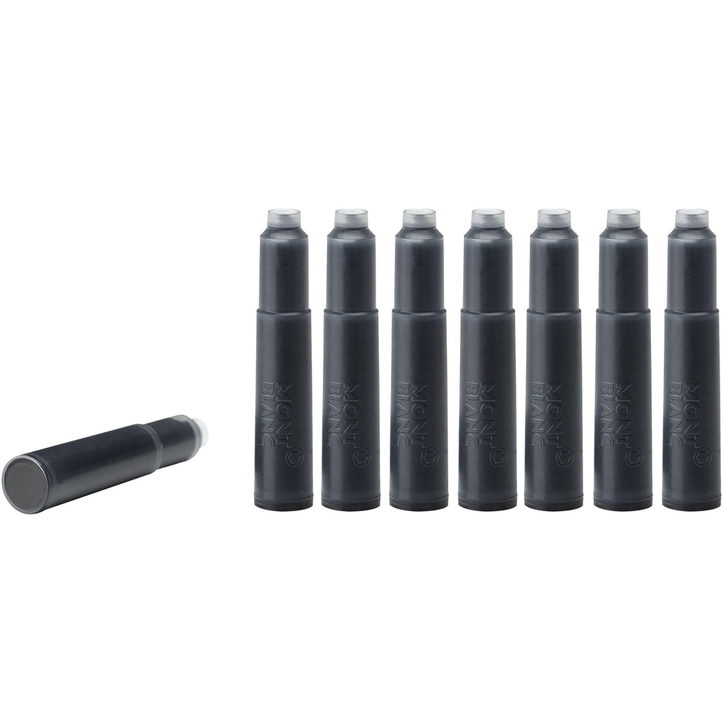 Montblanc inchiostro in cartucce Mystery Black (nero) confezione 8 pezzi 105191