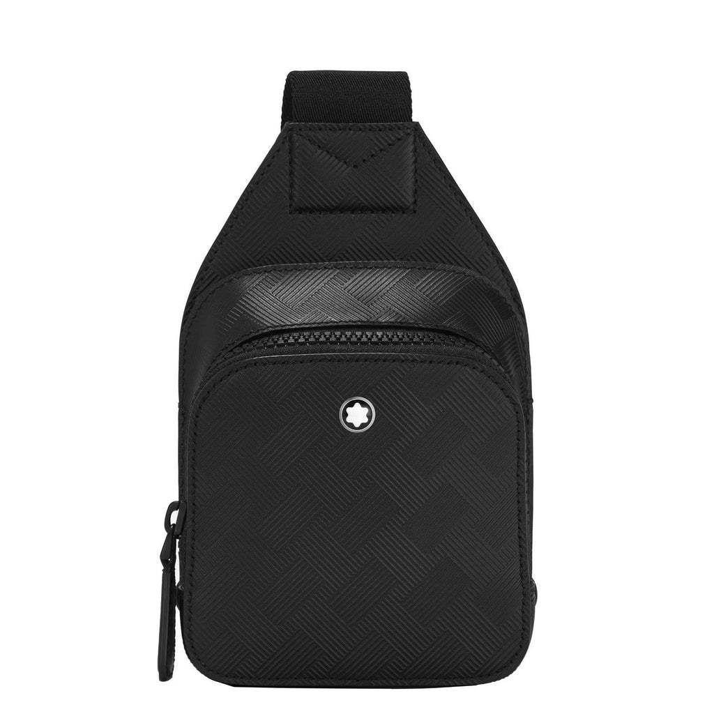 Montblanc mini borsa a tracolla Explorer 3.0 nero 131758