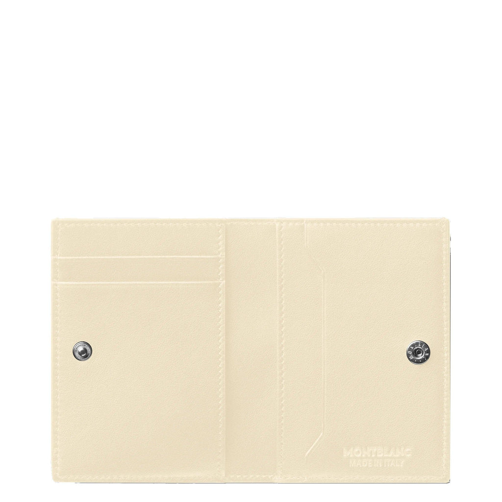 Montblanc mini portafoglio 4 Scomparti Meisterstück 4810 avorio 130941