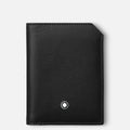Montblanc mini portafoglio 4 scomparti Meisterstück Selection Soft nero 130050
