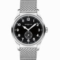 Montblanc orologio 1858 Automatic Small Second 44mm nero automatico acciaio 115074