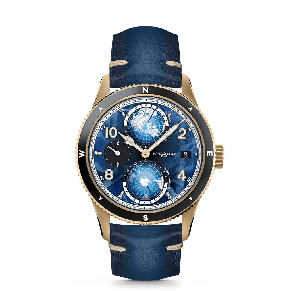 Montblanc orologio 1858 Geosphere 0 Oxygen Limited Edition 1786 pezzi 129415