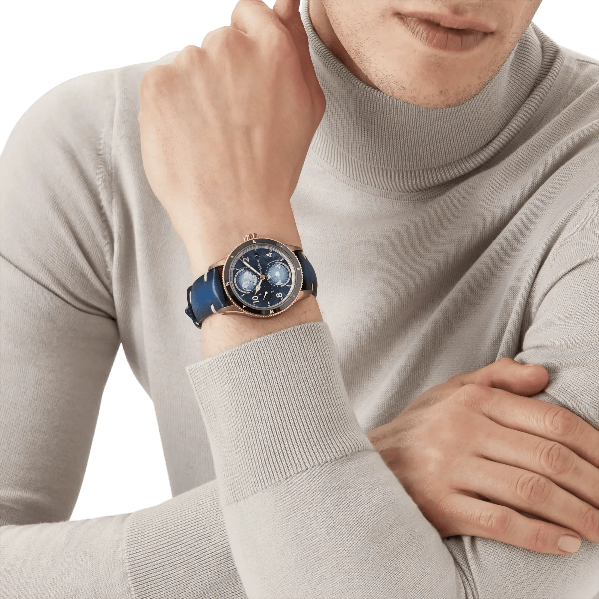 Montblanc orologio 1858 Geosphere 0 Oxygen Limited Edition 1786 pezzi 129415