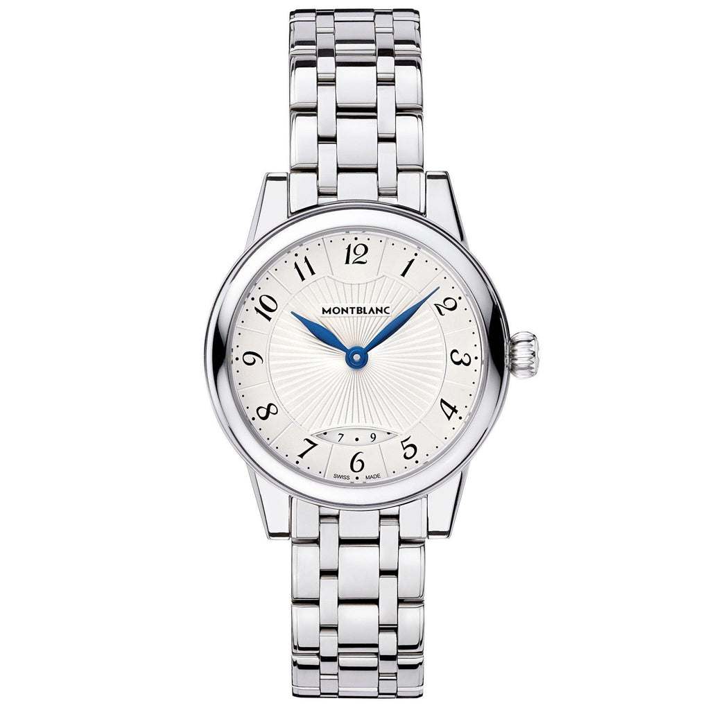 Montblanc orologio Bohème Date Lady 27mm argento quarzo acciaio 111207