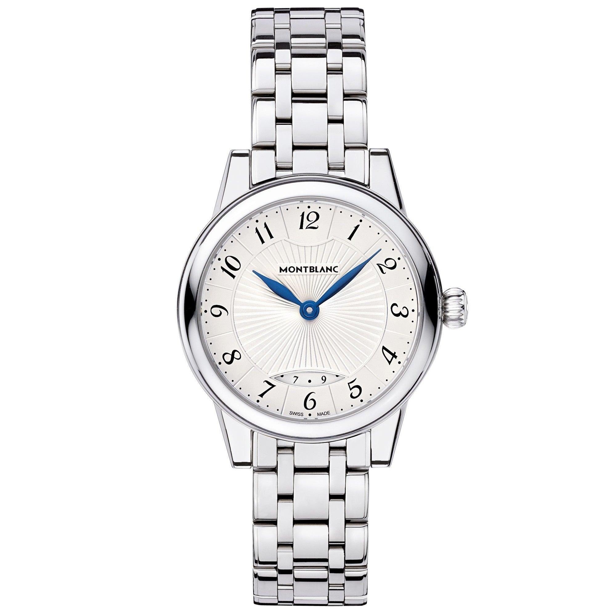 Montblanc orologio Bohème Date Lady 27mm argento quarzo acciaio 111207
