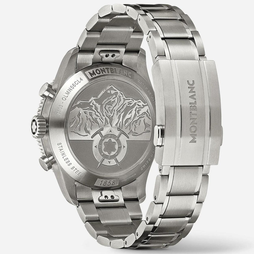 Montblanc orologio Montblanc 1858 Automatic Chronograph 0 Oxygen The 8000 42mm grigio automatico acciaio 130983