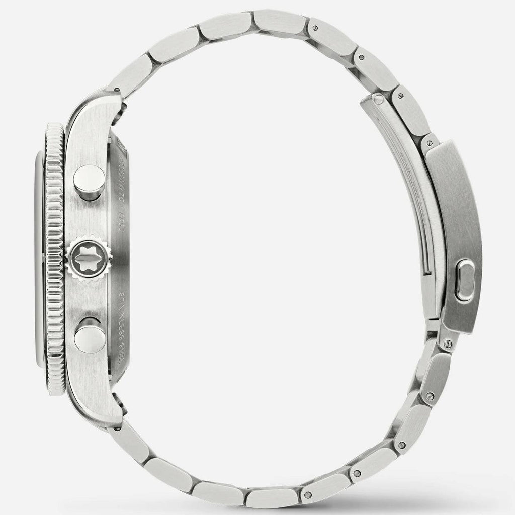 Montblanc orologio Montblanc 1858 Automatic Chronograph 0 Oxygen The 8000 42mm grigio automatico acciaio 130983