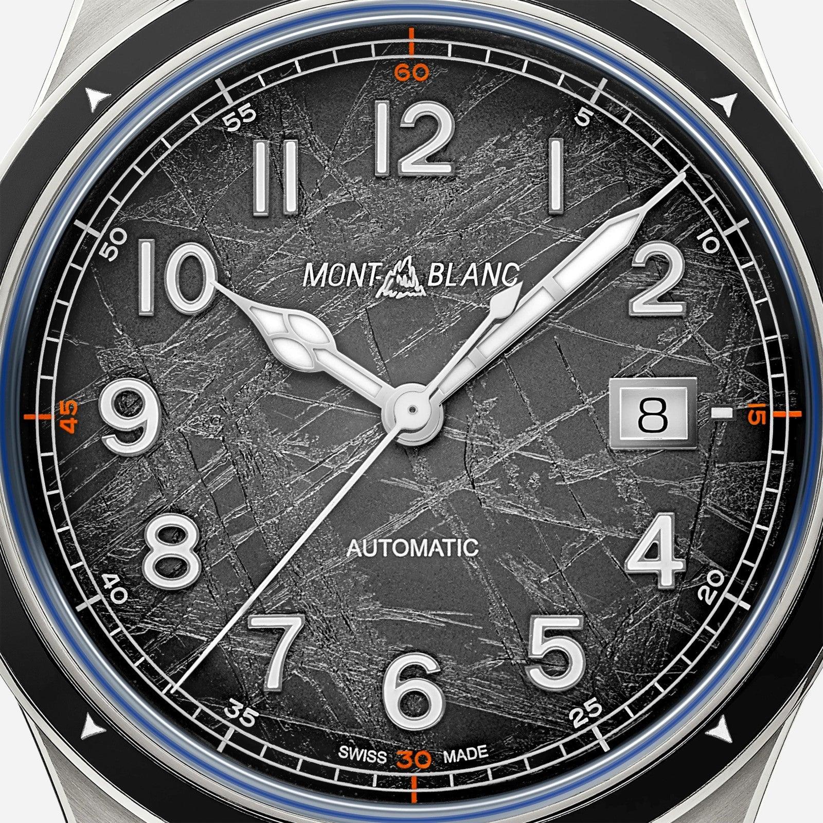 Montblanc orologio Montblanc 1858 Automatic Date 0 Oxygen The 8000  41mm grigio automatico acciaio 130984