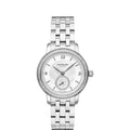 Montblanc orologio Star Legacy Small Second 32mm argento diamanti automatico acciaio 118533