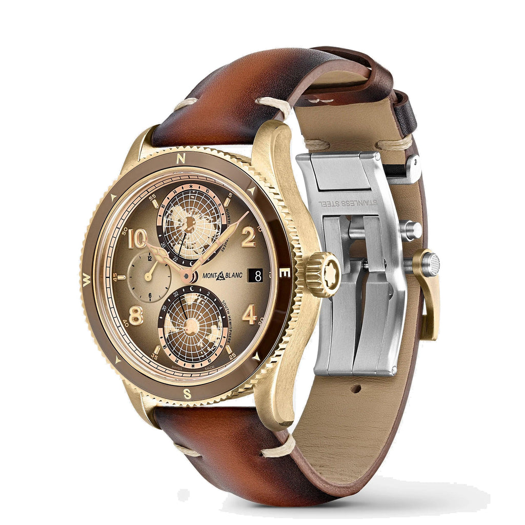 Montblanc orologio uomo Montblanc 1858 Geosphere Edizione Limitata 1858 esemplari 128504