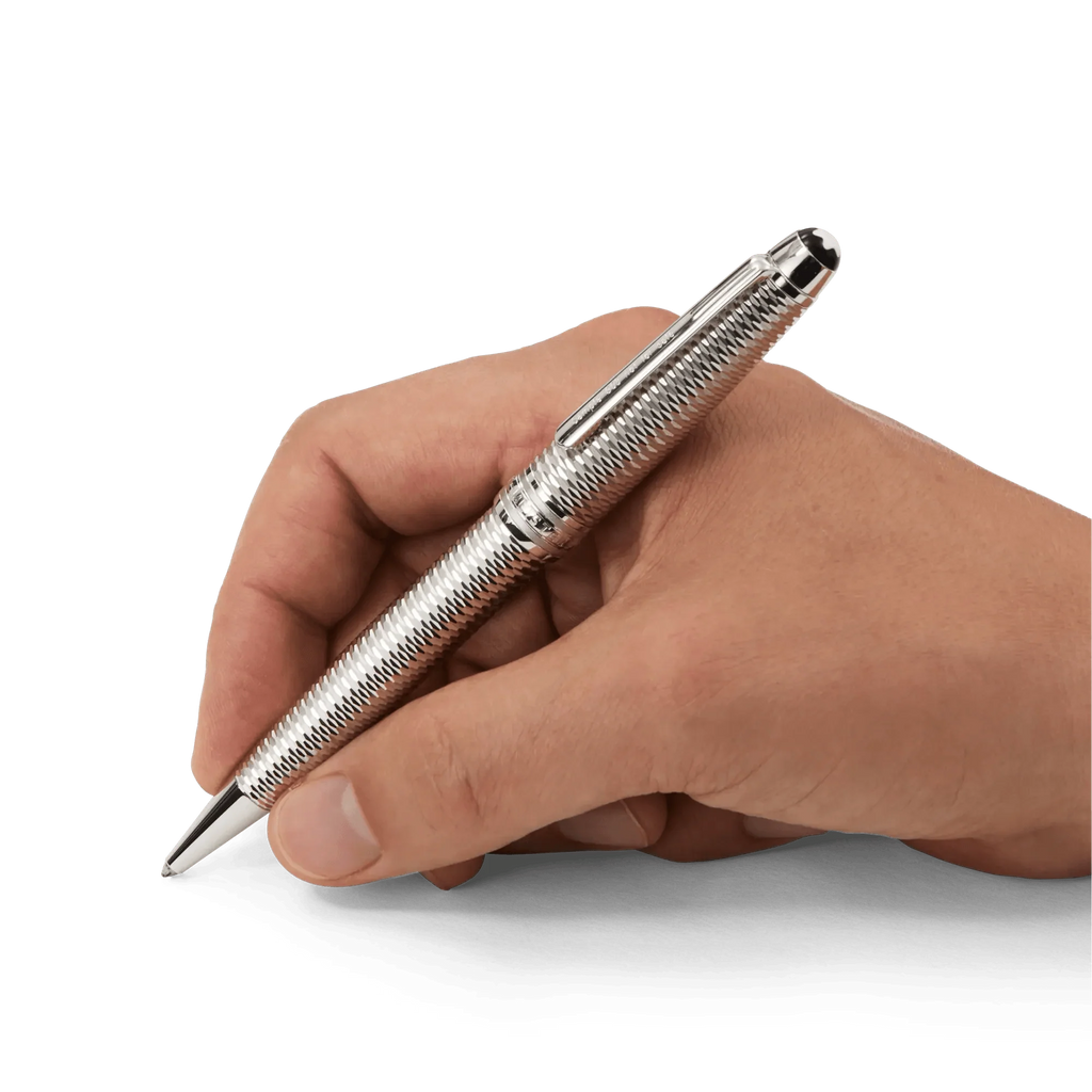 Montblanc penna a sfera Meisterstück Geometry Solitaire Midsize 118099