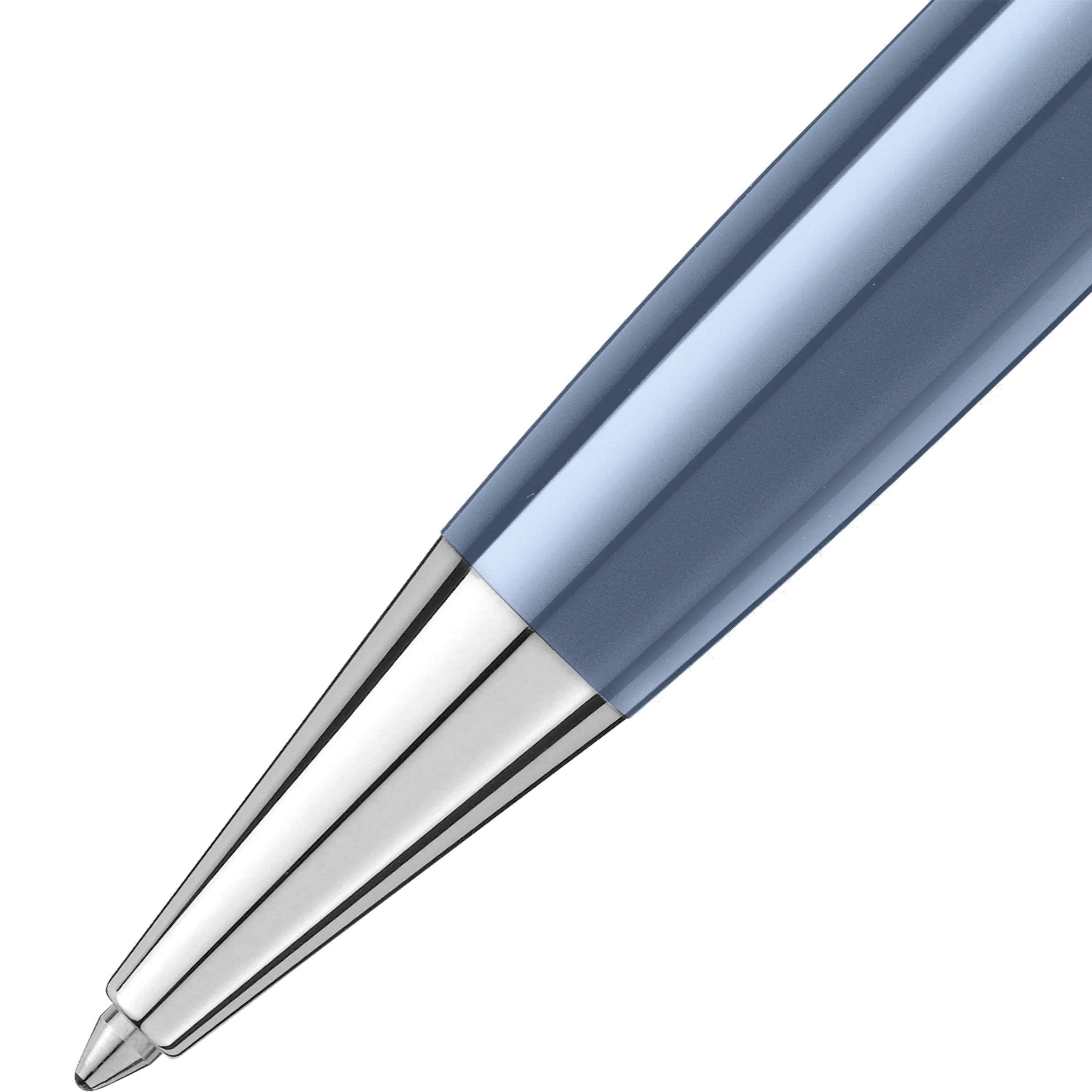 Montblanc penna a sfera Meisterstück Glacier Doué blu 129405