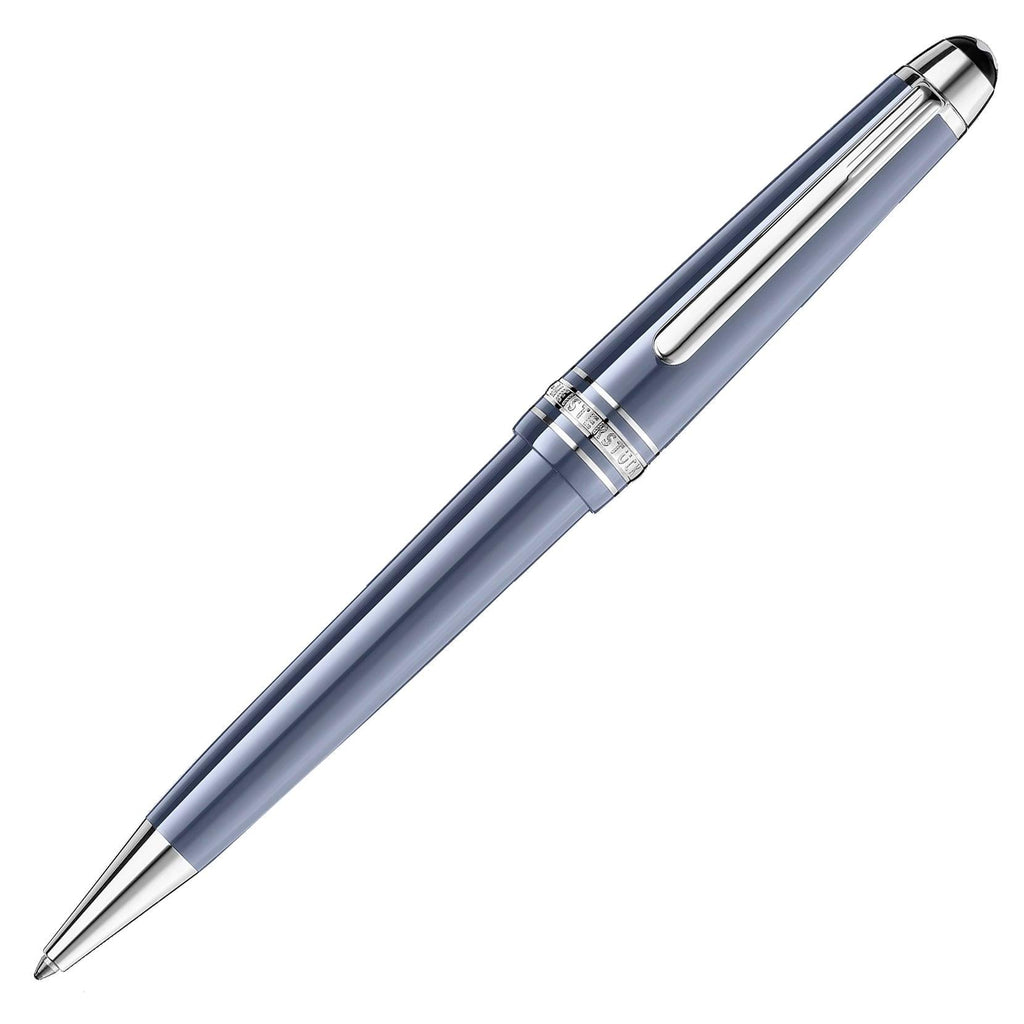 Montblanc penna a sfera Meisterstück Glacier Midsize blu 129395
