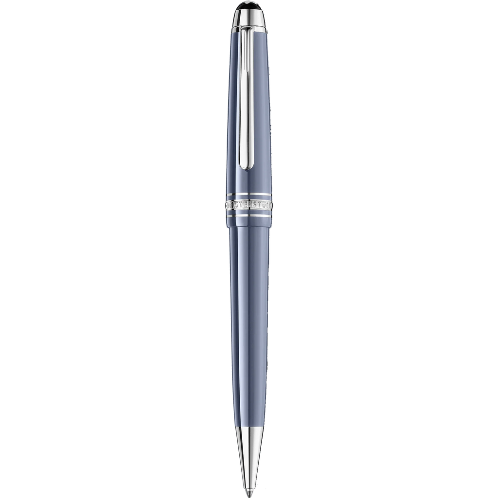 Montblanc penna a sfera Meisterstück Glacier Midsize blu 129395