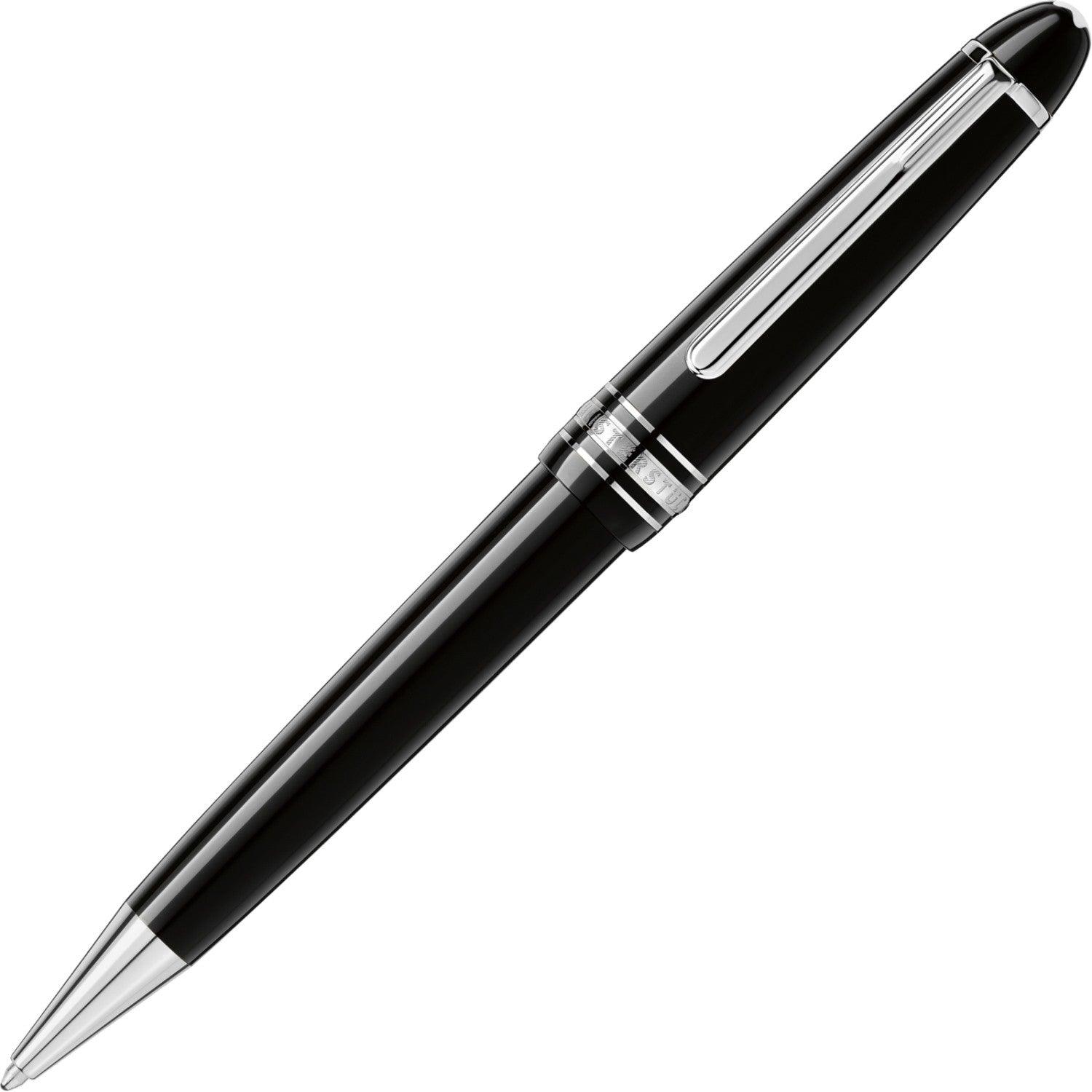 Montblanc penna a sfera Meisterstück Platinum Line Midsize 114185 nuova referenza 132491