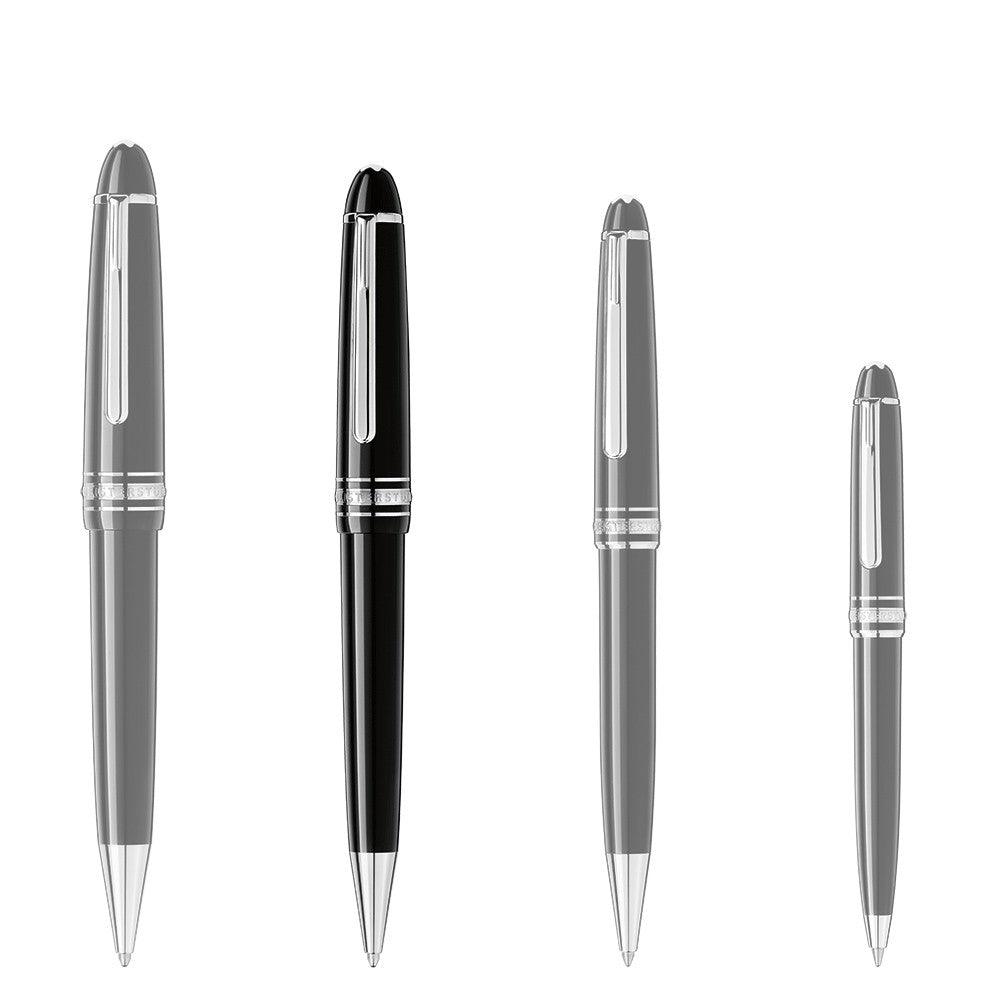 Montblanc penna a sfera Meisterstück Platinum Line Midsize 114185 nuova referenza 132491