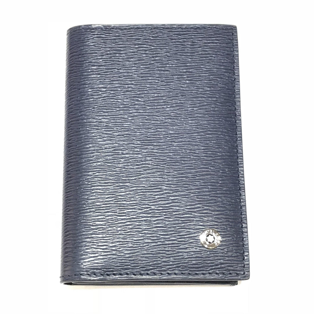 Montblanc porta biglietti da visita 4810 Westside Blu 118662
