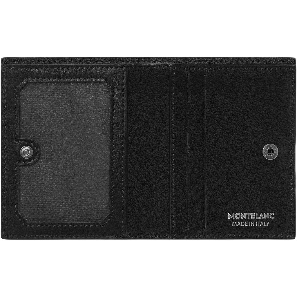 Montblanc porta biglietti da visita con scomparto per banconote Montblanc M_Gram 4810 nero 128641