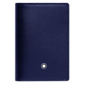 Montblanc porta biglietti da visita con soffietto Meisterstück blu 126211