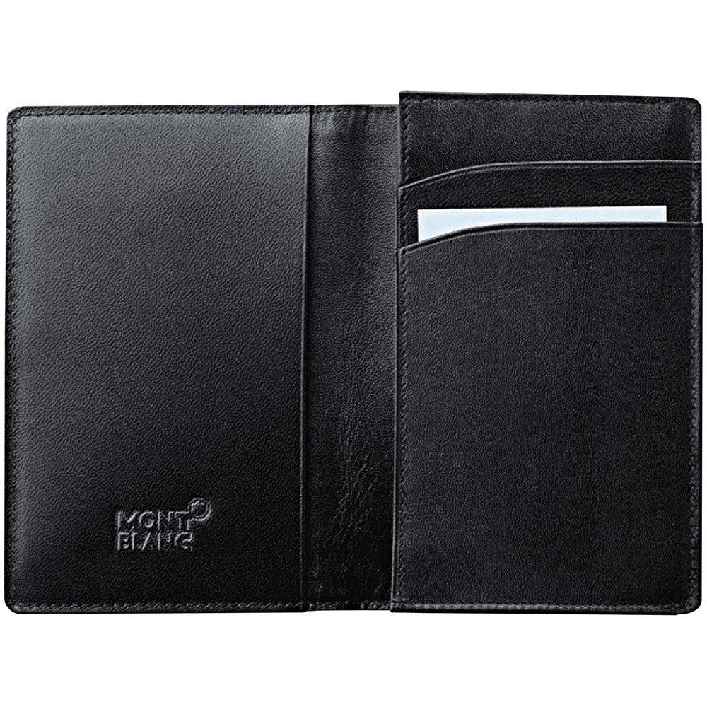Montblanc porta biglietti da visita Meisterstück nero 14108