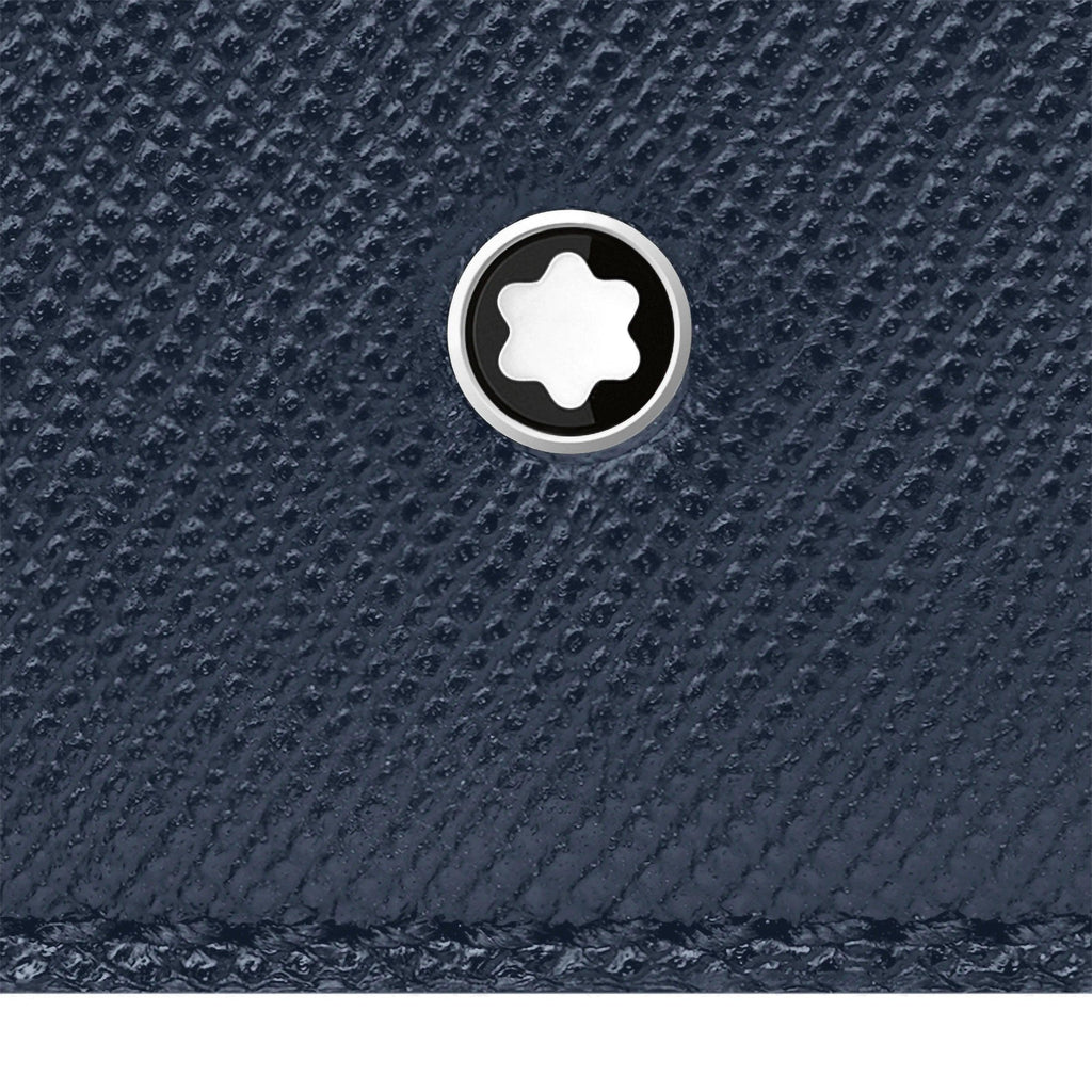 Montblanc porta biglietti da visita Montblanc Sartorial blu 128590