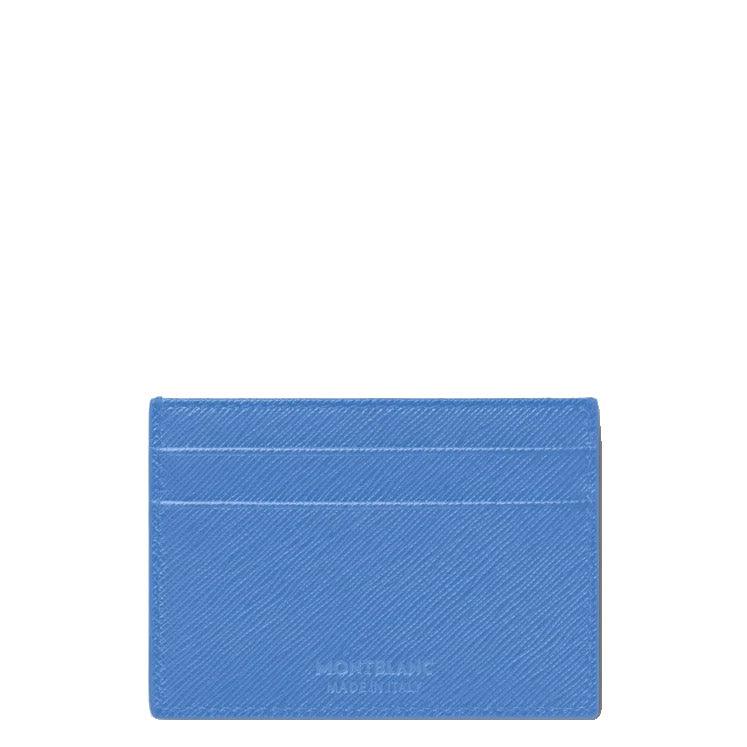 Montblanc porta carte 5 scomparti Sartorial Dusty Blue 198245