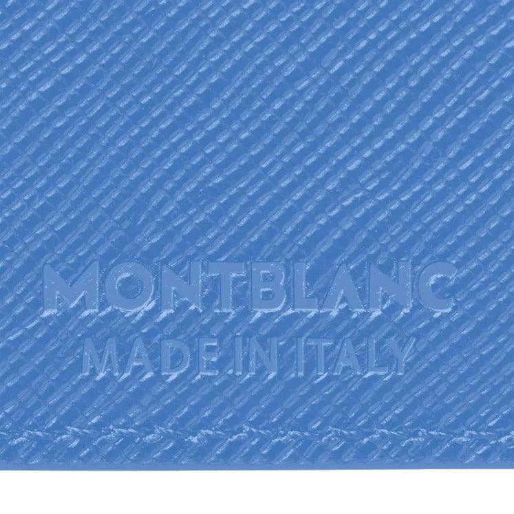 Montblanc porta carte 5 scomparti Sartorial Dusty Blue 198245