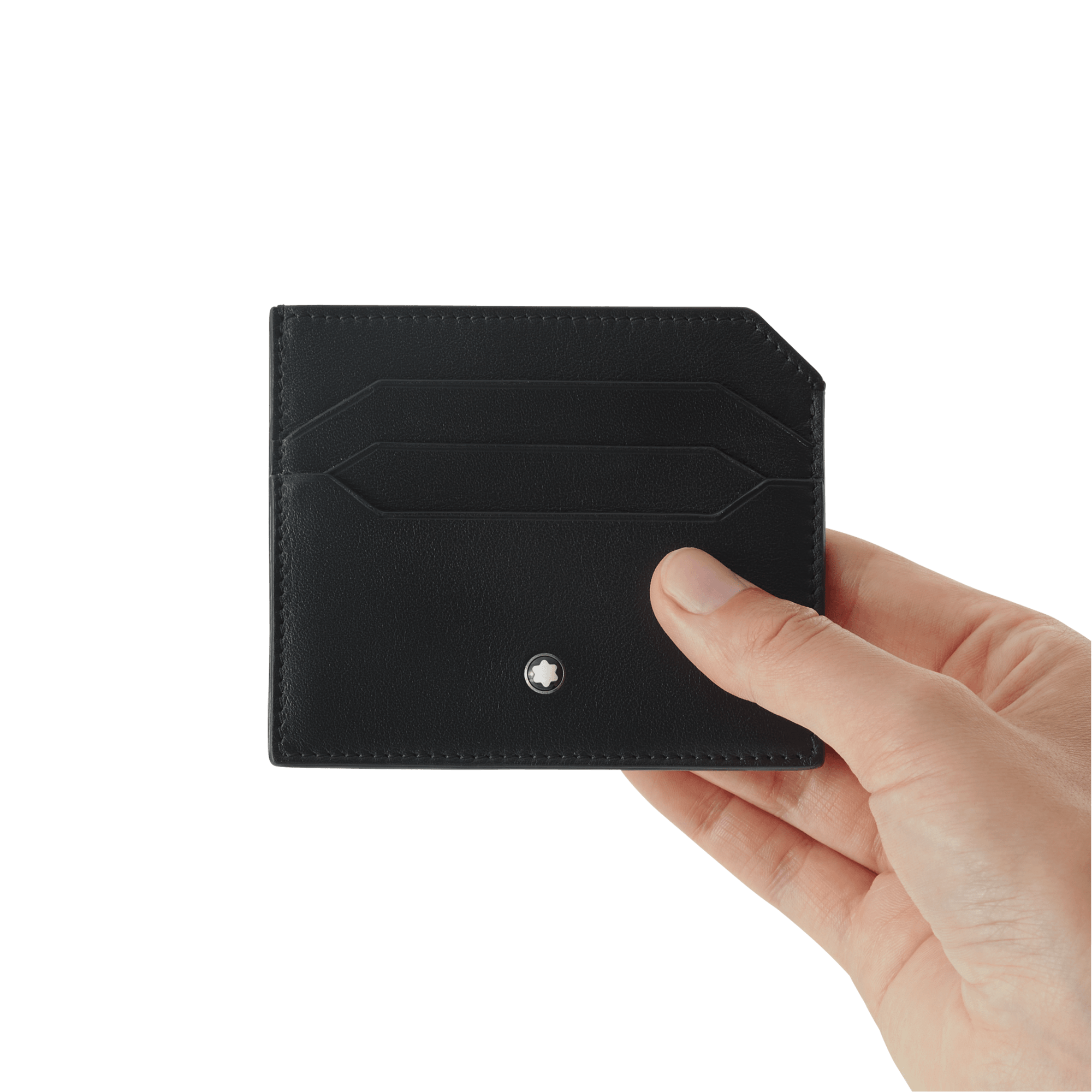 Montblanc porta carte 6 scomparti Meisterstück Selection Soft nero 130049