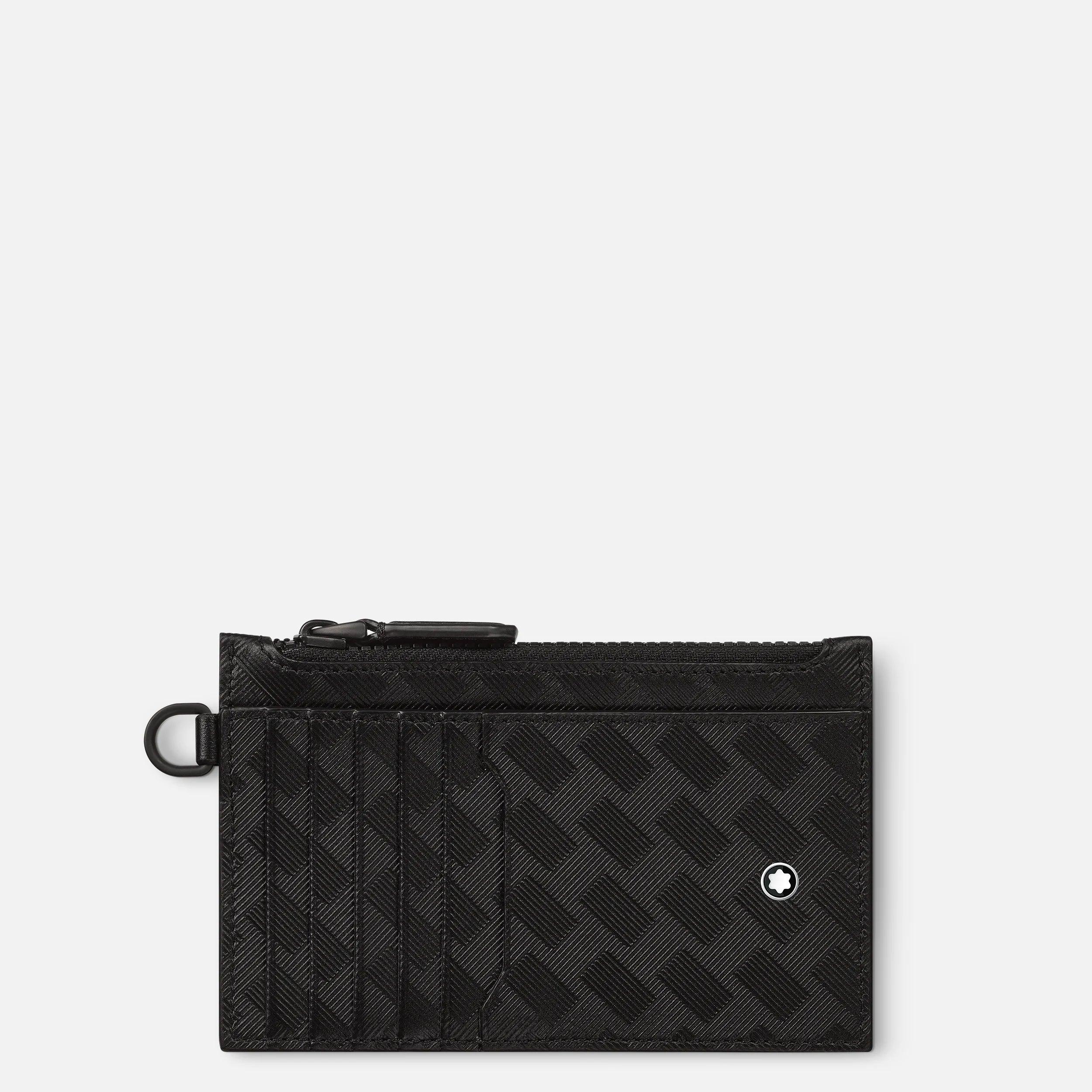 Montblanc porta carte di credito a 8 scomparti con cerniera Montblanc Extreme 3.0 nero 129976