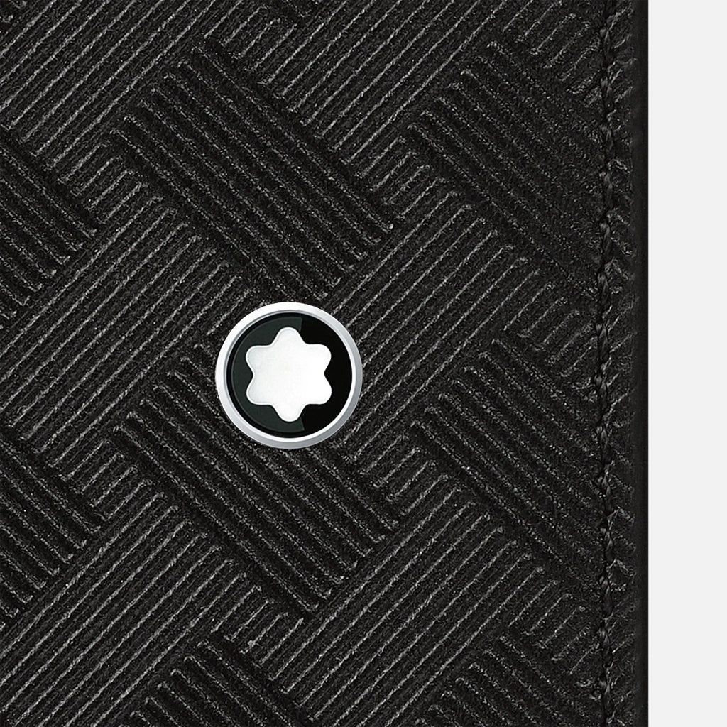 Montblanc porta carte di credito a 8 scomparti con cerniera Montblanc Extreme 3.0 nero 129976