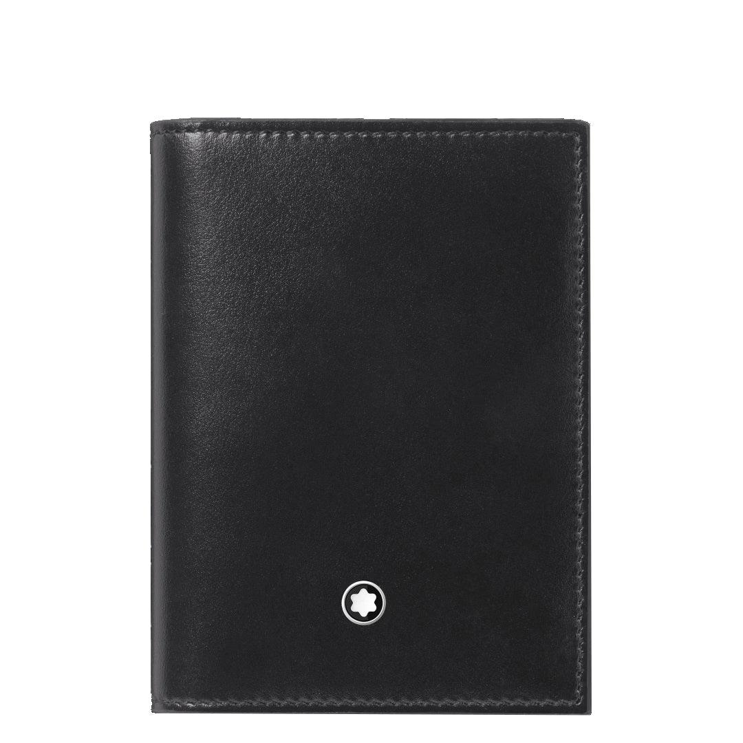 Montblanc porta carte Meisterstück 4 scomparti nero 198321