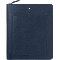 Montblanc portablocco grande con cerniera Montblanc Sartorial blu 128663
