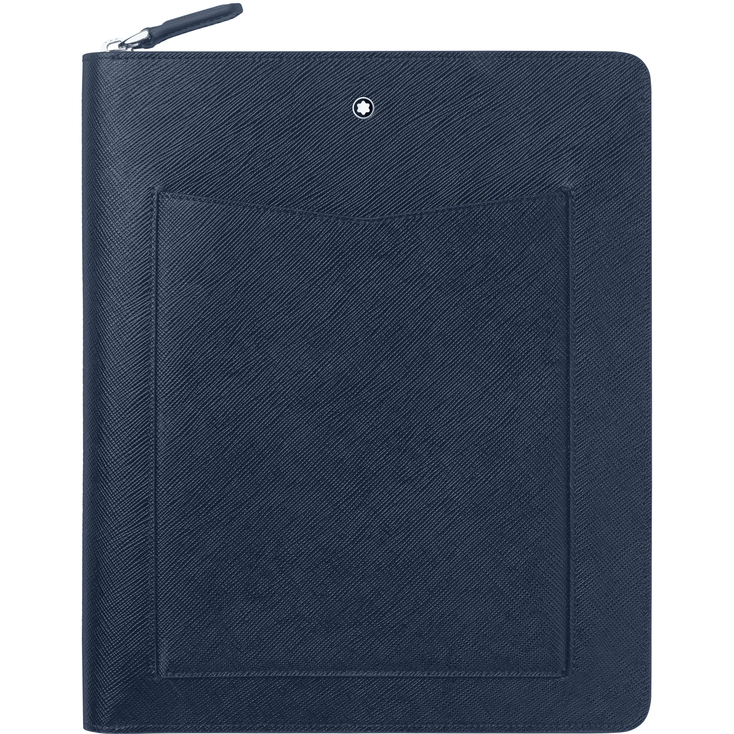 Montblanc portablocco grande con cerniera Montblanc Sartorial blu 128663
