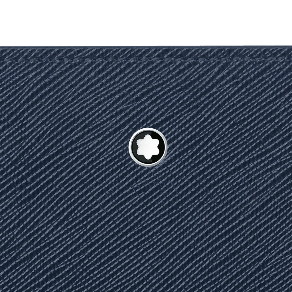 Montblanc portablocco grande con cerniera Montblanc Sartorial blu 128663