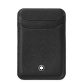 Montblanc portacarte 2 scomparti per iPhone con Apple MagSafe Sartorial nero 130325