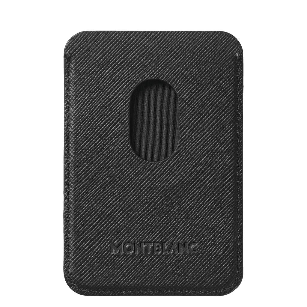 Montblanc portacarte 2 scomparti per iPhone con Apple MagSafe Sartorial nero 130325
