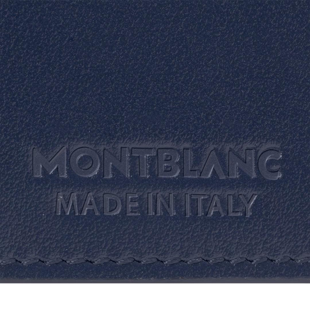 Montblanc portacarte Meisterstück 4cc Ink blue 131693