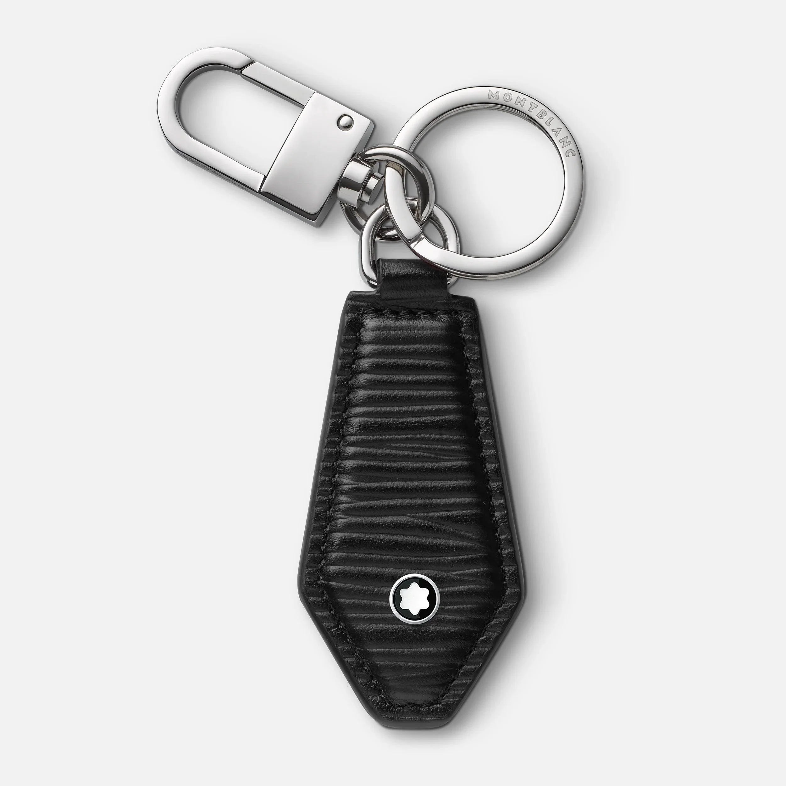 Montblanc portachiavi a forma di diamante Meisterstück 4810 nero 130932