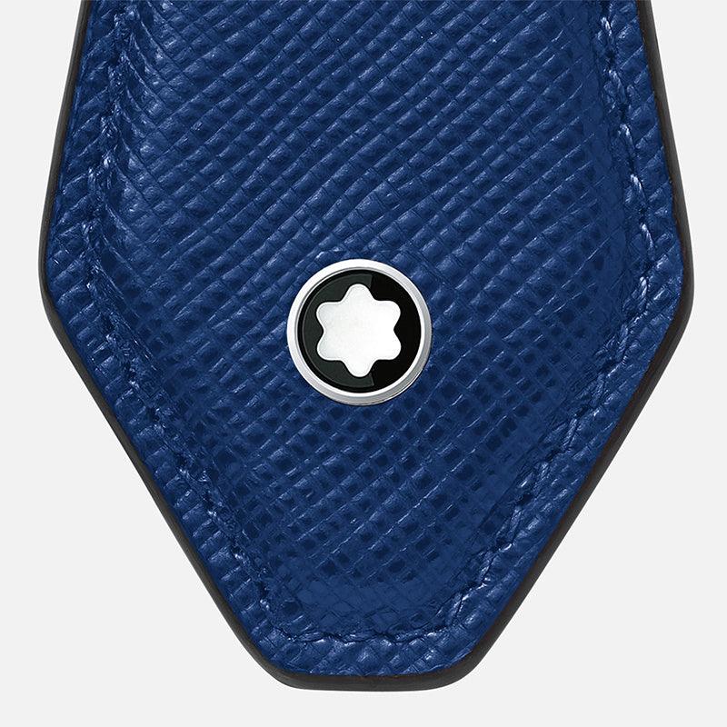 Montblanc portachiavi a forma di diamante Montblanc Sartorial blu 130818