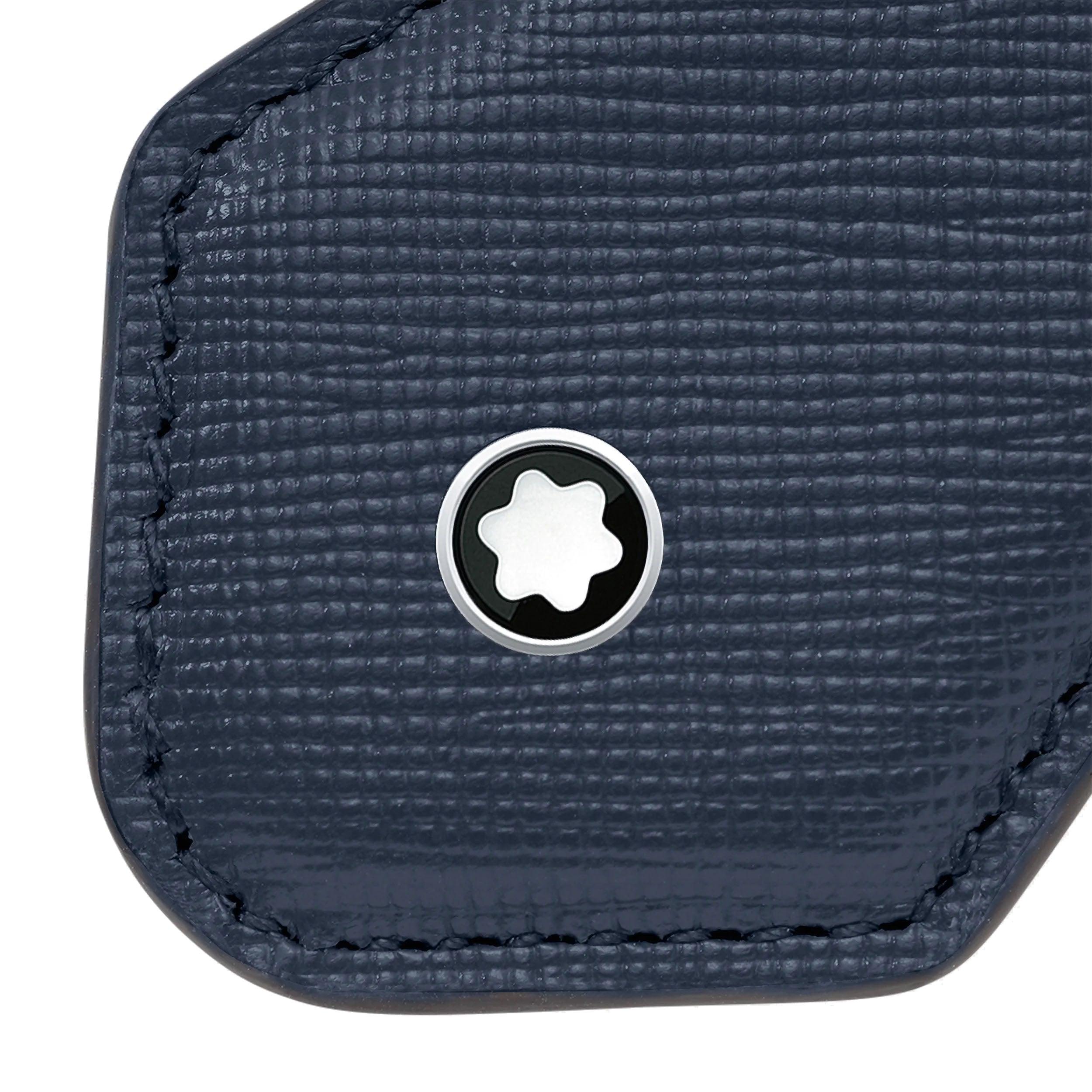 Montblanc portachiavi a forma di diamante Montblanc Sartorial blu/nero 128601