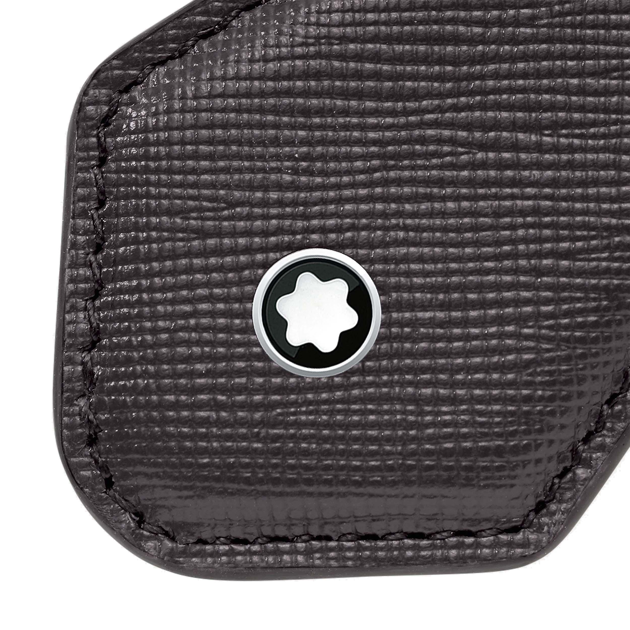 Montblanc portachiavi a forma di diamante Montblanc Sartorial grigio scuro 128602