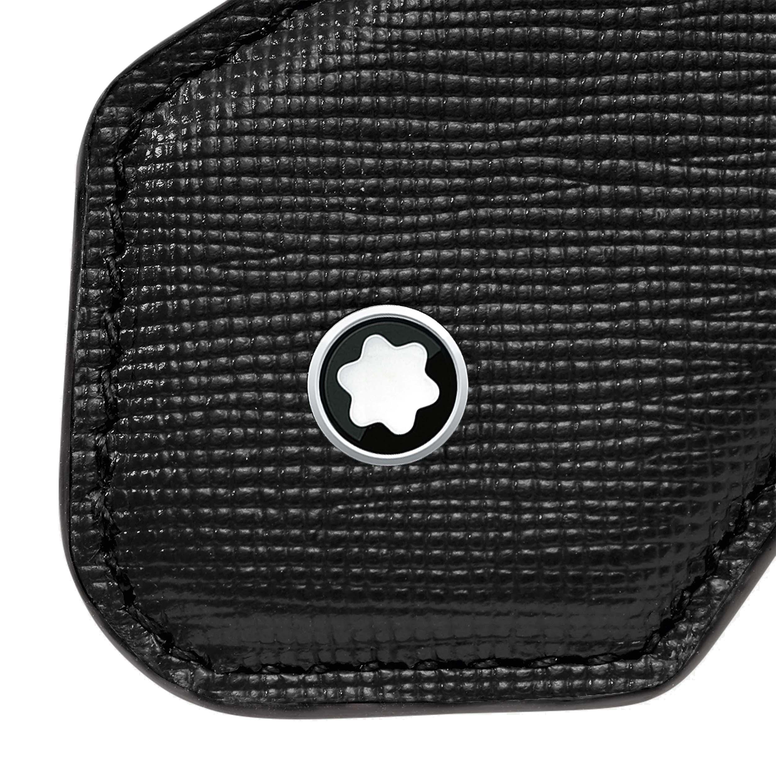 Montblanc portachiavi a forma di diamante Montblanc Sartorial nero 128752