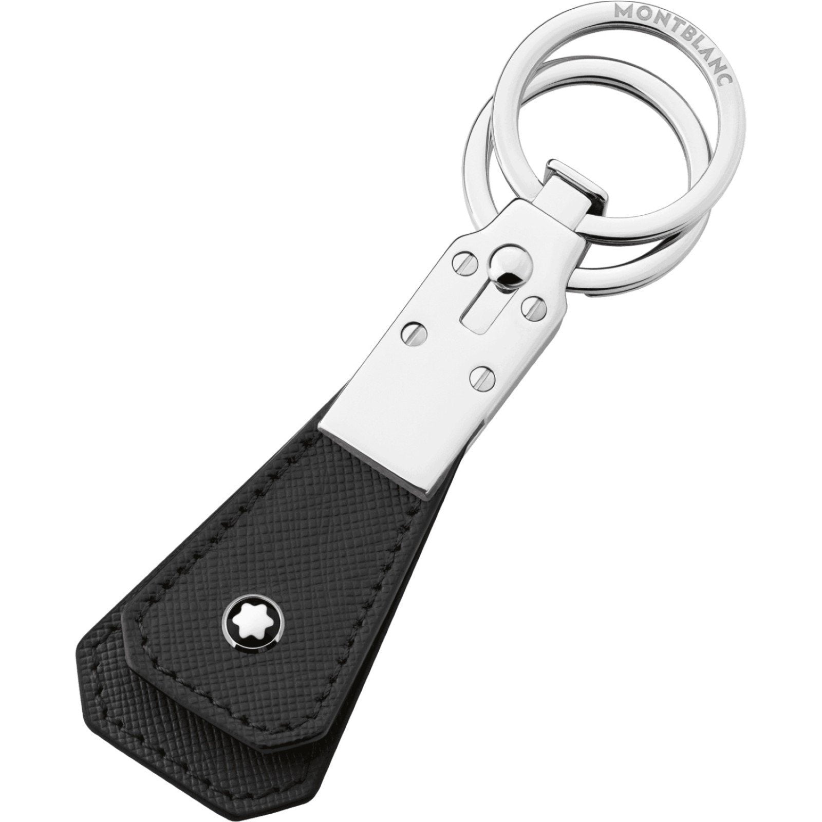 Montblanc portachiavi geometrico Sartorial nero 114632
