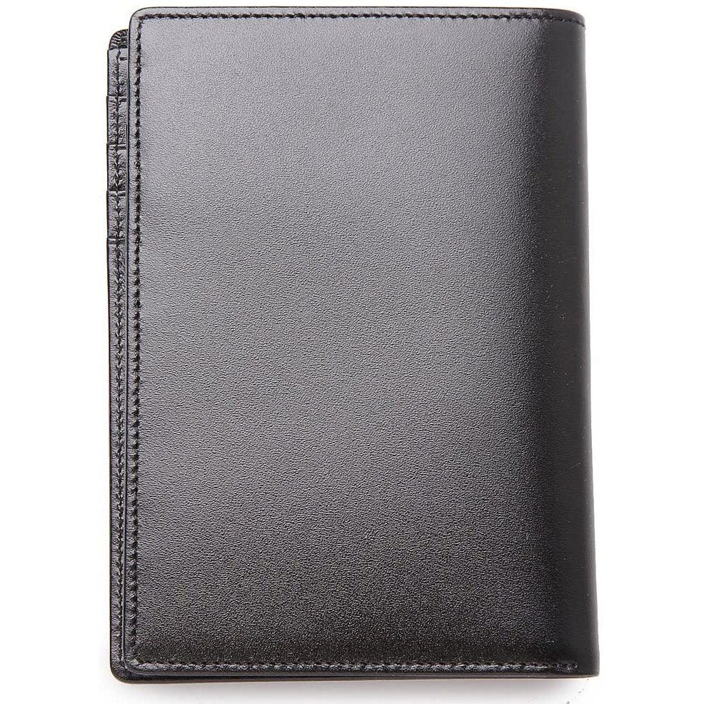 Montblanc portafoglio 11 scomparti con porta documento di identità Meisterstück nero 35799