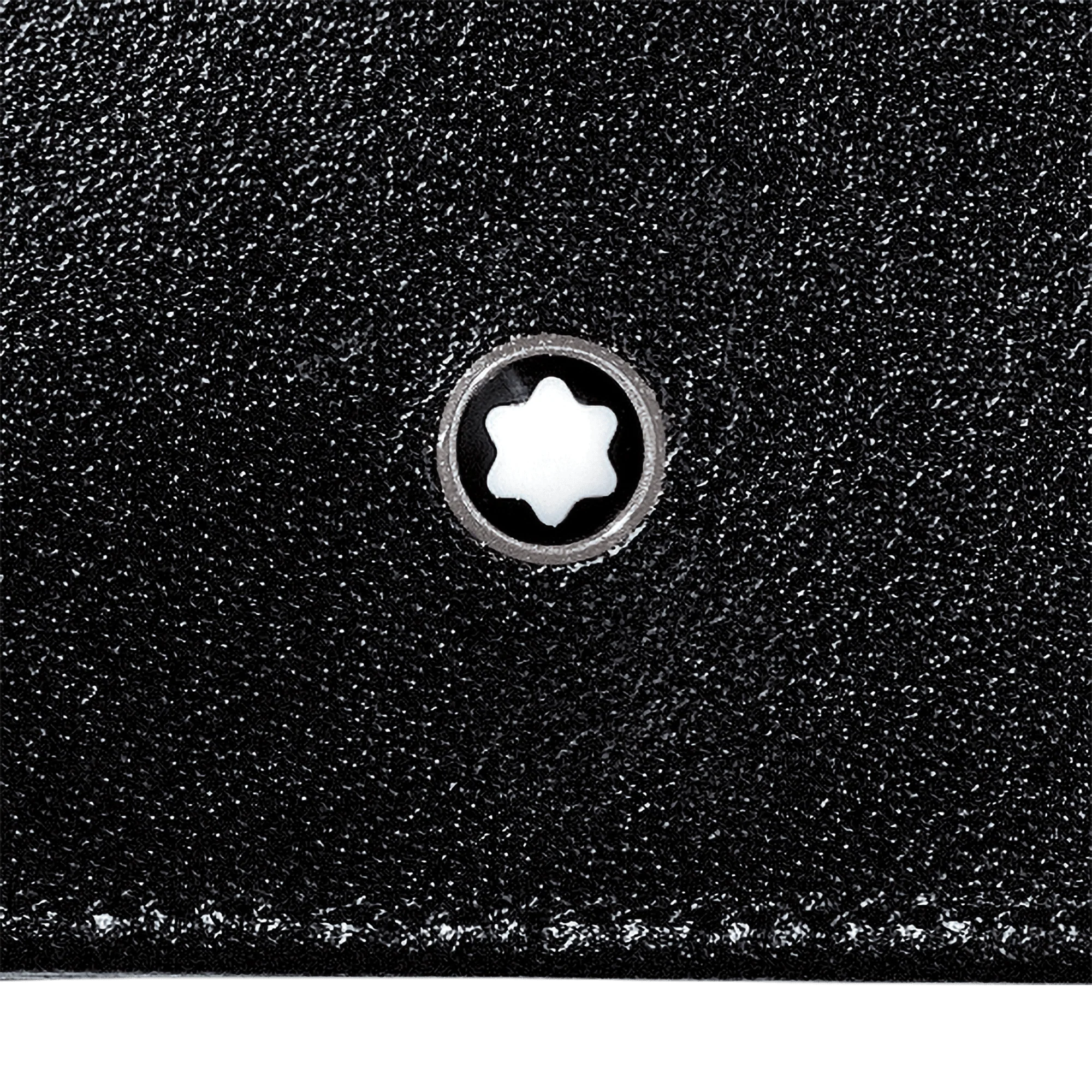 Montblanc portafoglio 11 scomparti con tasca trasparente Meisterstück nero 130071