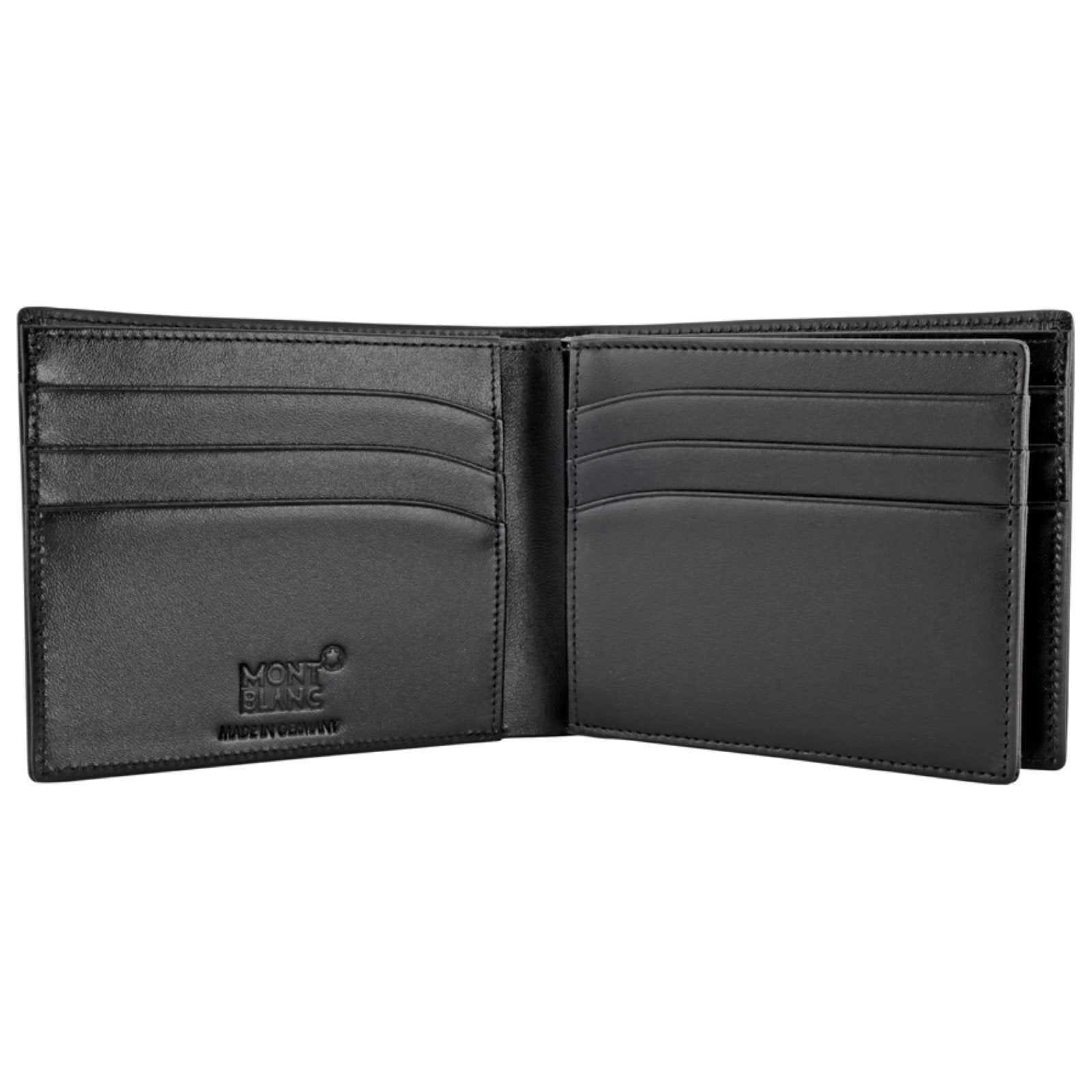 Montblanc portafoglio 12 scomparti Meisterstück nero 103384